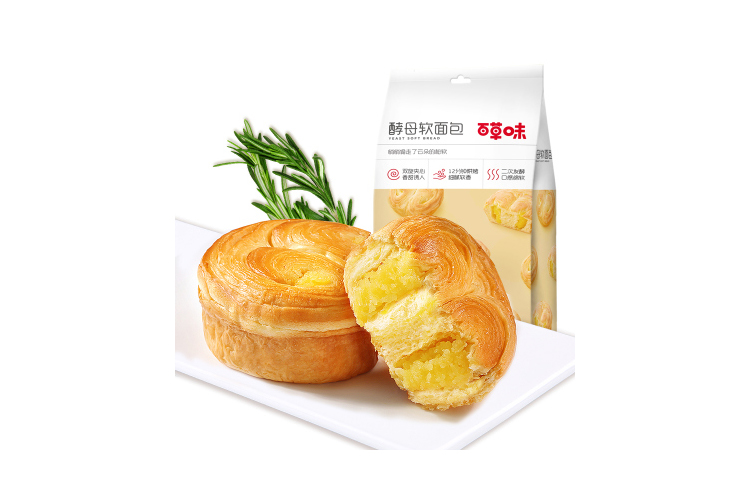 BAICAOWEI YEAST SOFT BREAD 225G